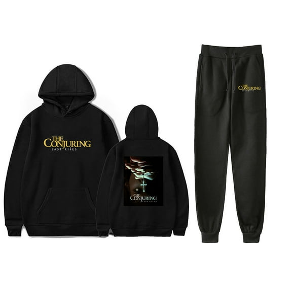 The Conjuring Last Rites Sweatsuit Tv Show Fall Suit Unisex Hoodies Jogger Pants Sets