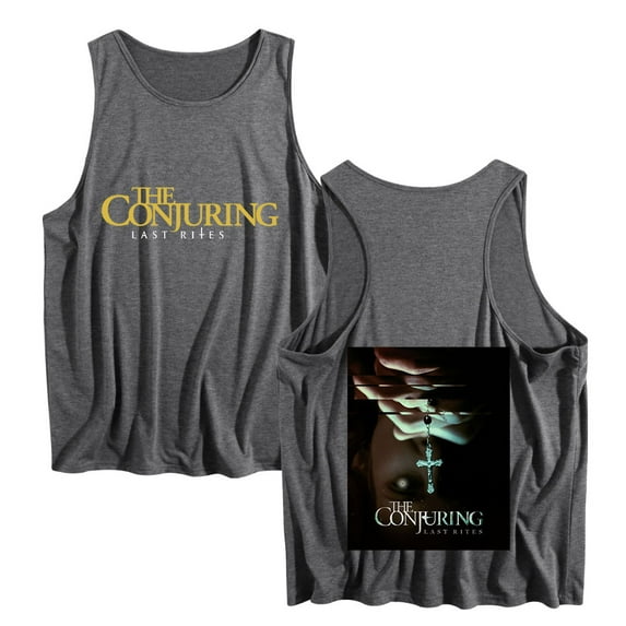 The Conjuring Last Rites Vest Casual Sleeveless Vintage Tank Tops Harajuku Singlet
