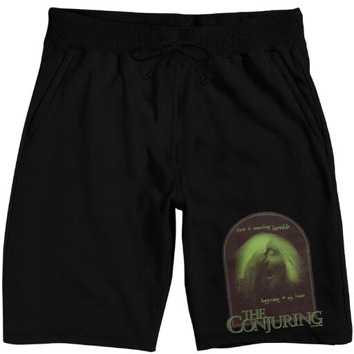 The Conjuring Men's Black Sleep Pajama Shorts-3XL
