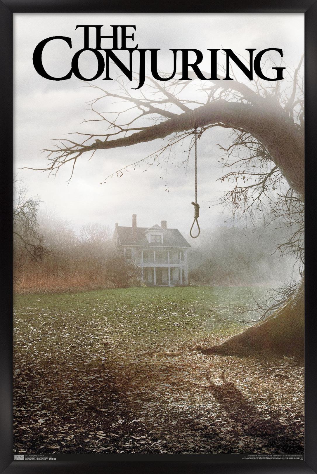 The Conjuring - One Sheet Wall Poster, 22.375" x 34", Framed