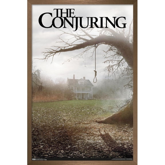 The Conjuring - One Sheet Wall Poster, 22.375" x 34", Framed