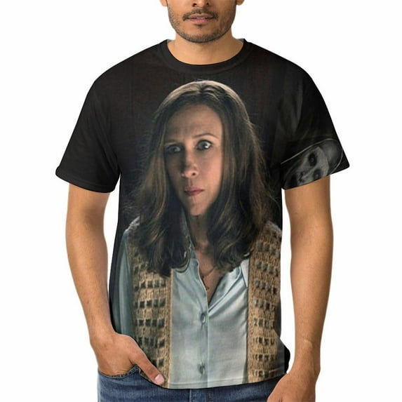 The Conjuring T-Shirts for Men Women, Funny Novelty Tee for Adults, Fashion 3D Print Short Sleeve, Unisex Casual Crew Neck Tee