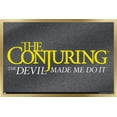 thumbnail image 1 of The Conjuring: The DeVil Made Me Do It - Logo Wall Poster, 22.375" x 34", Framed, 1 of 3