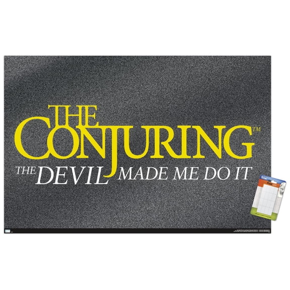 The Conjuring: The DeVil Made Me Do It - Logo Wall Poster, 22.375" x 34"