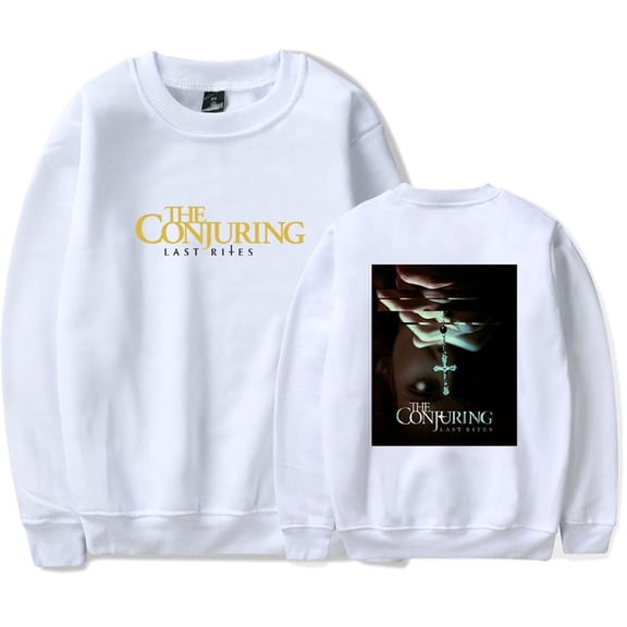 The Conjuring: The Last Rite Merch Sweatshirt Unisex Fashion Round Neck Long Sleeve Casual Pullover