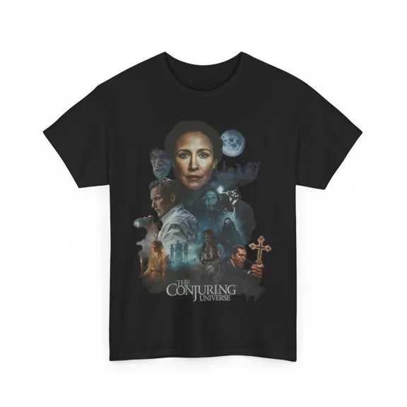 The Conjuring Universe T Shirt Unisex Heavy Cotton Tee | eBay