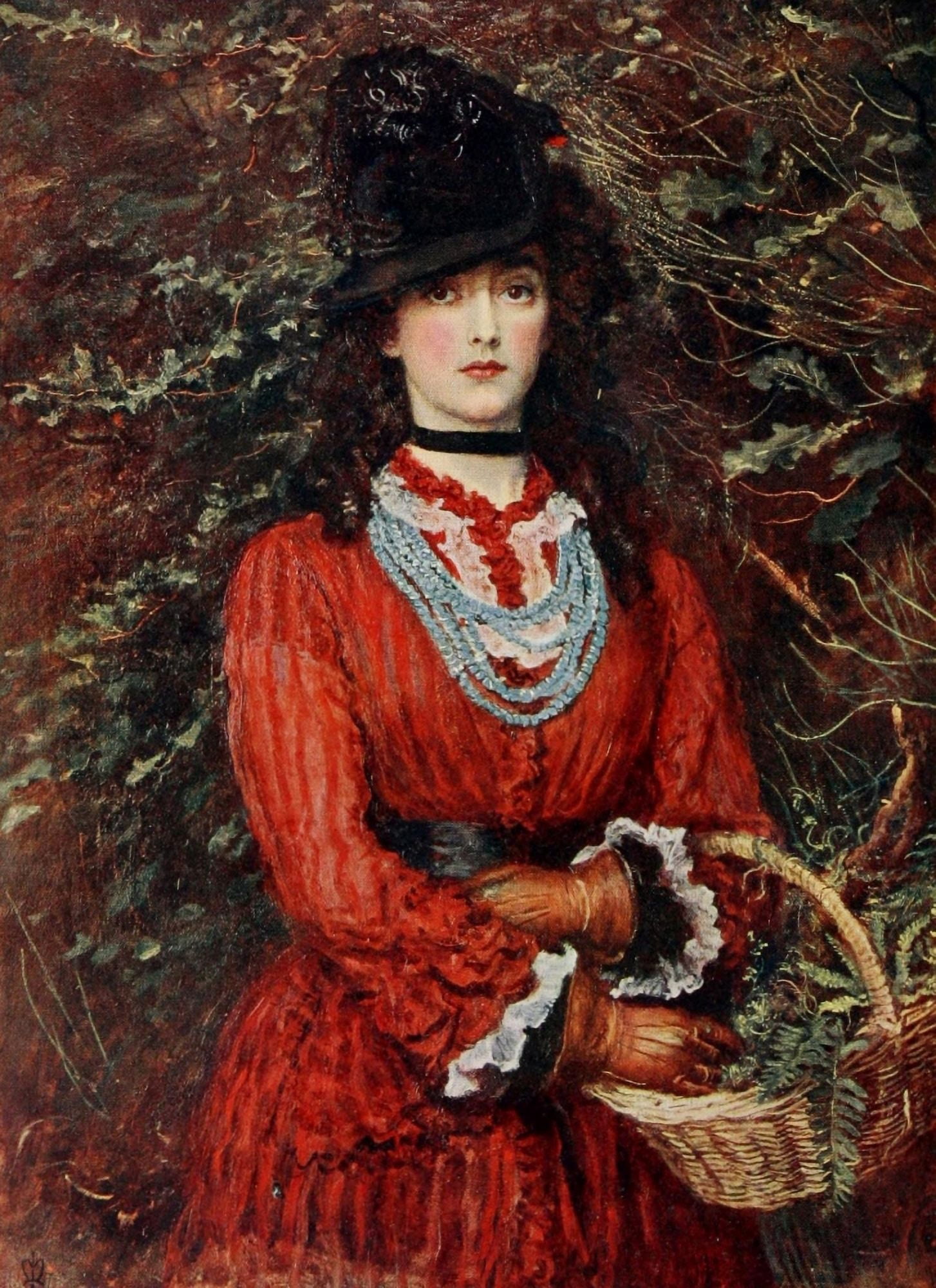 The Connoisseur 14 1906 Miss Eveleen Tennant Canvas Art - John Everett Millais (18 x 24)