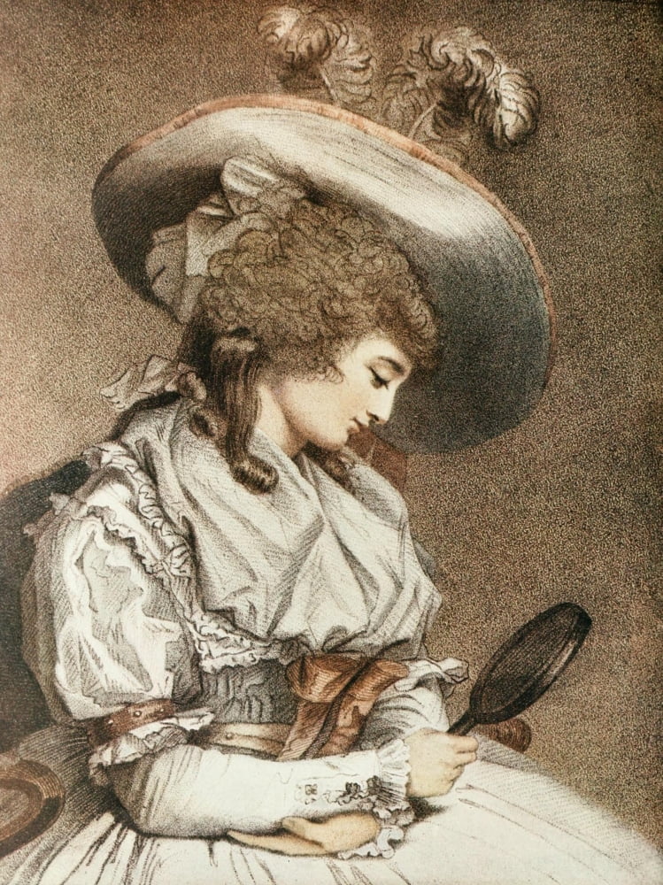 The Connoisseur 19 1907 Narcissa Canvas Art - John Raphael Smith (18 x 24)