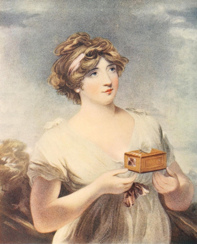 The Connoisseur 24 1909 Psyche Canvas Art - John Hoppner (18 x 24)