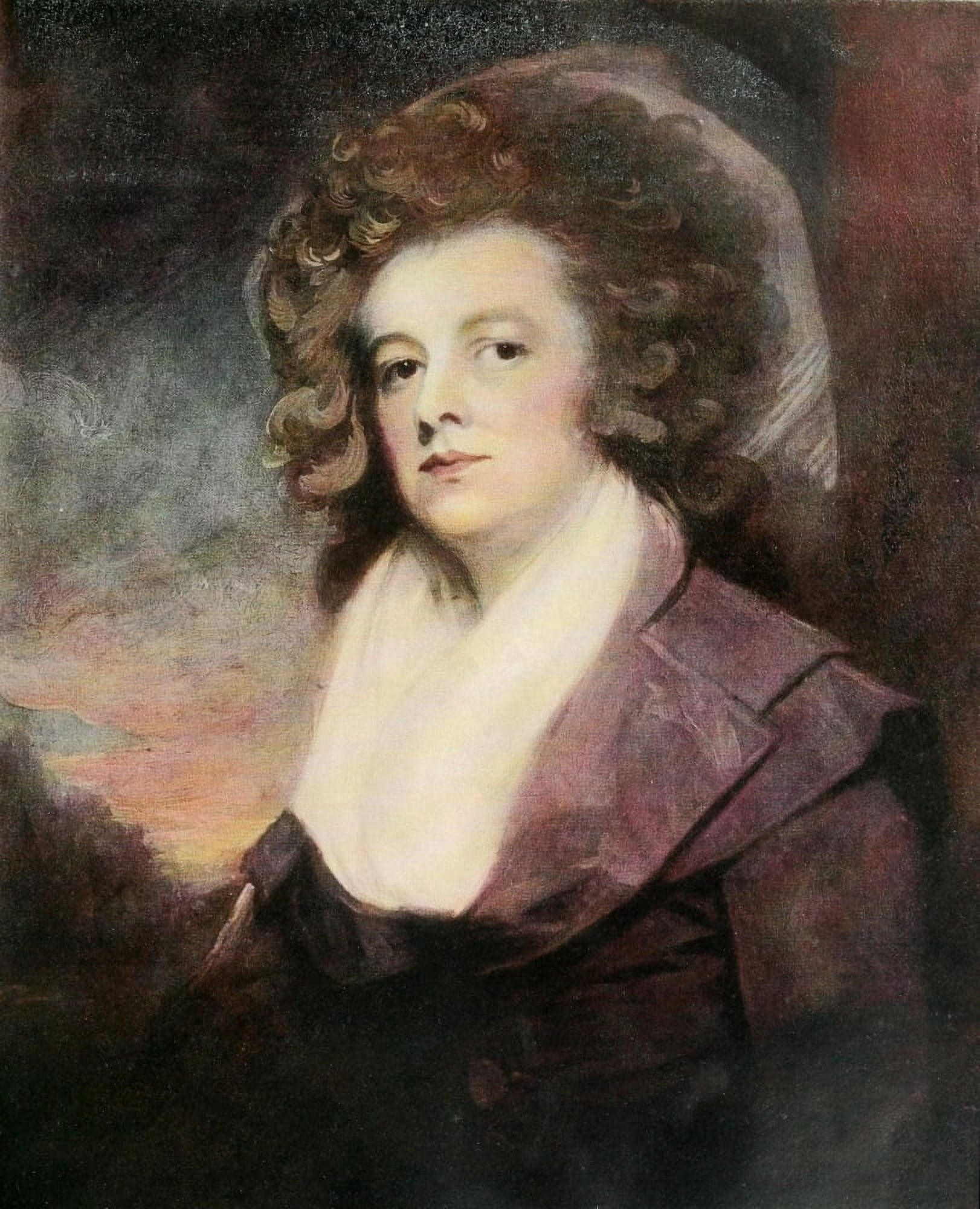 The Connoisseur 27 1910 Renira de Tuyll Canvas Art - George Romney (18 x 24)