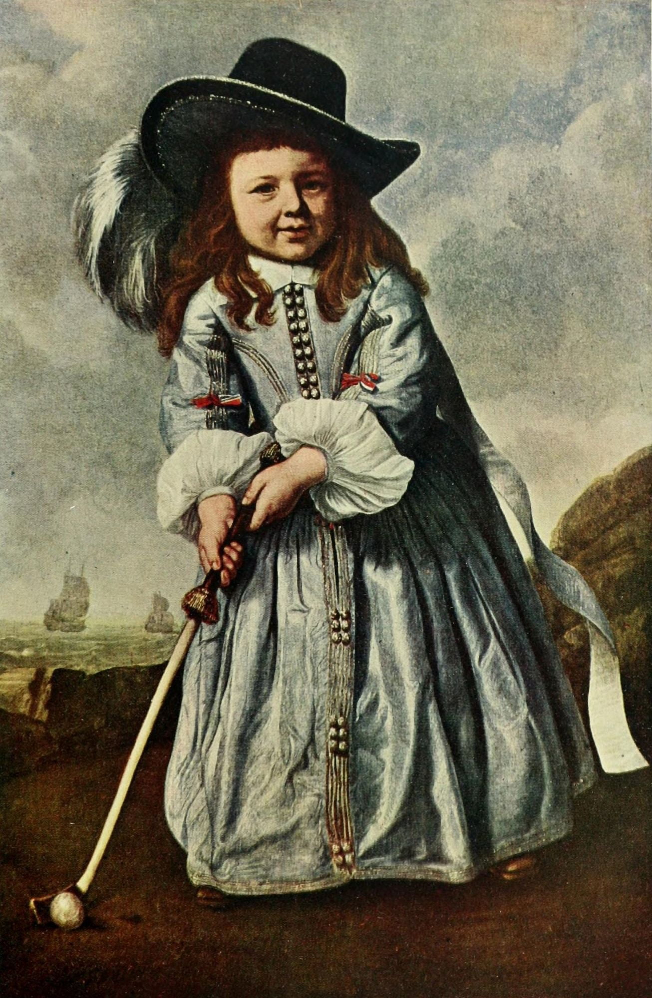 The Connoisseur 34 1912 A girl golfer Canvas Art - Aelbert Jacobsz Cuyp (18 x 24)