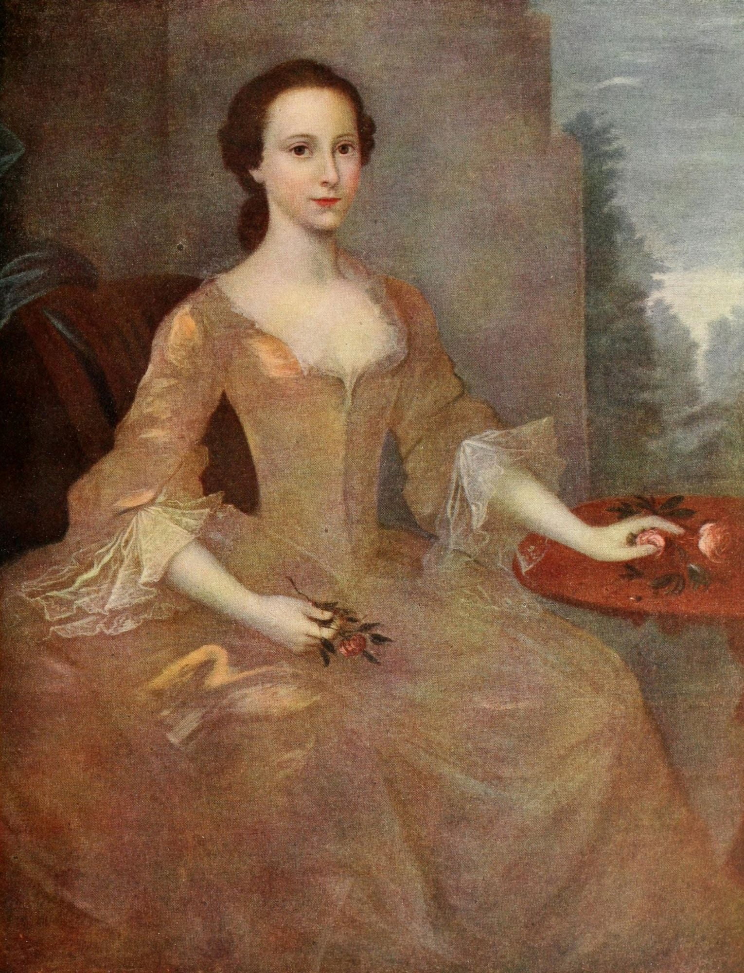The Connoisseur 53 1919 Portrait of a lady Canvas Art - Unknown (18 x 24)