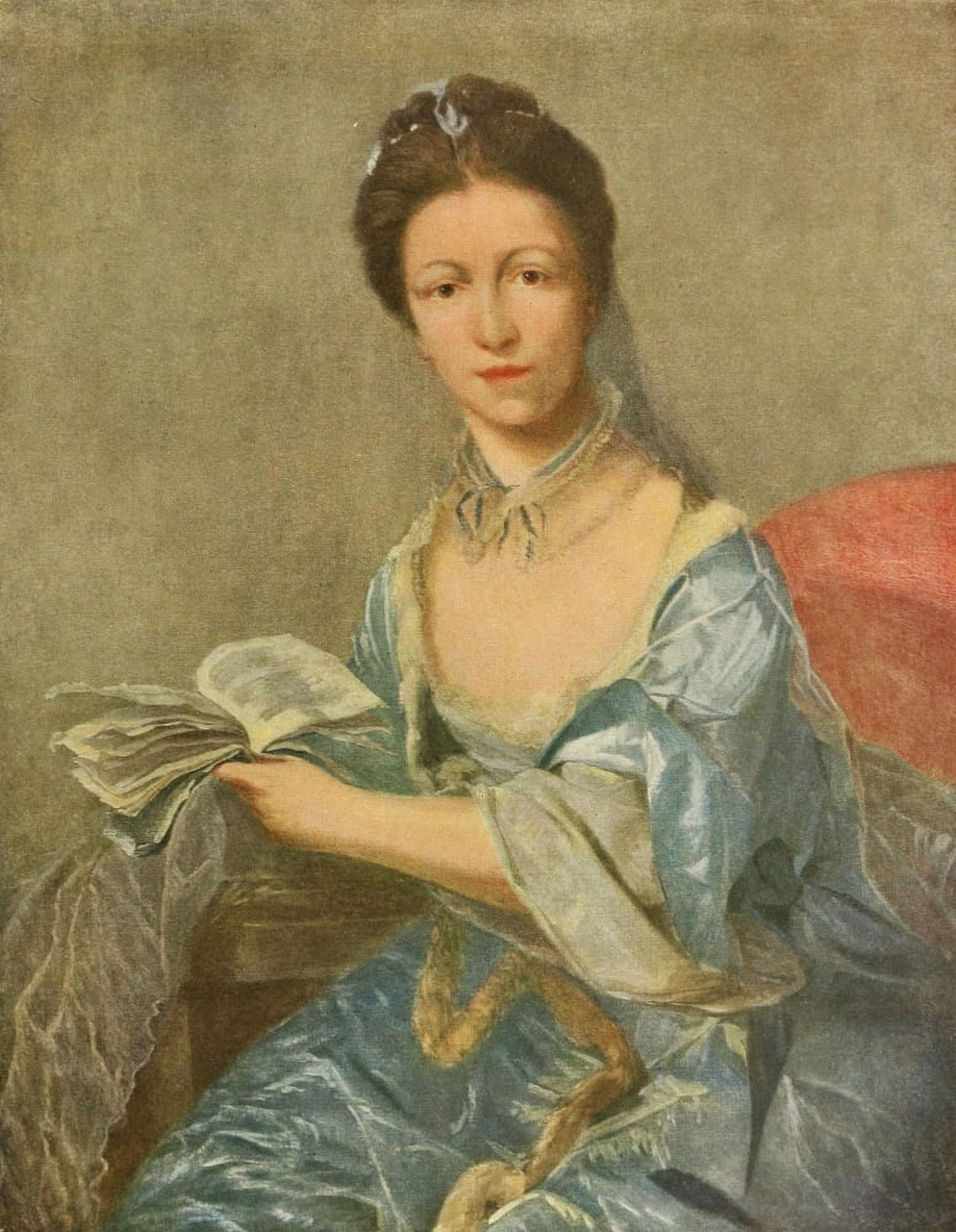 The Connoisseur 58 1920 Fanny Burney Canvas Art - N Hone (18 x 24)