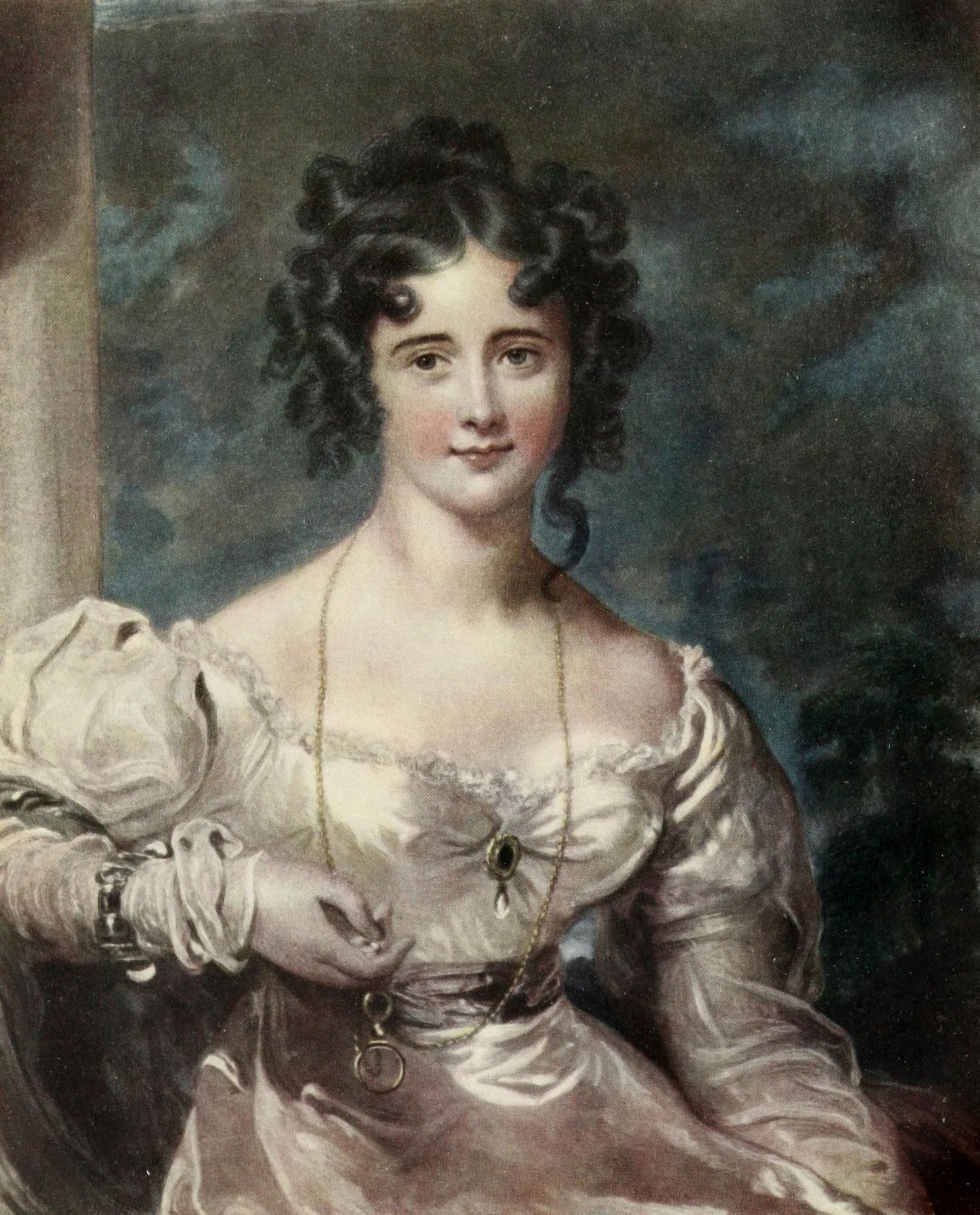 The Connoisseur 6 1903 Lady Barrow Canvas Art - Thomas Lawrence (18 x 24)