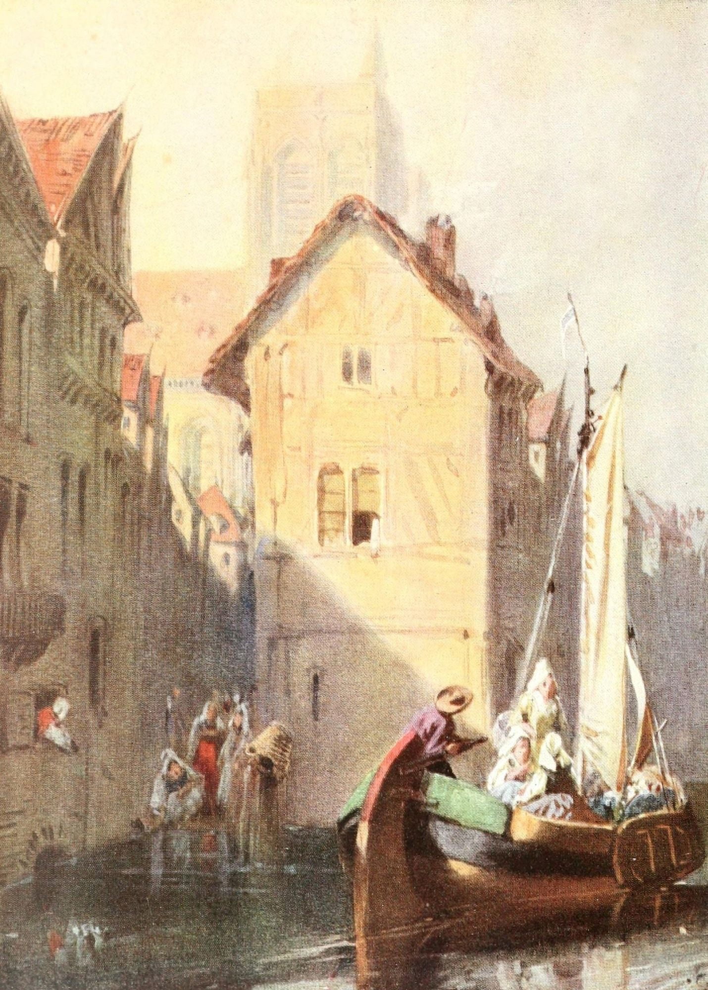 The Connoisseur 63 1922 Abbeville Canvas Art - Clarkson Stanfield (18 x 24)