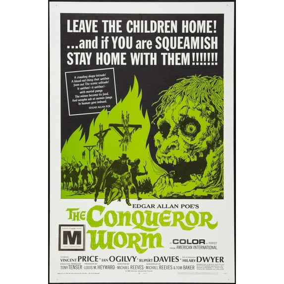 The Conqueror Worm (Aka Witchfinder General) Poster Art 1968 Movie Poster Masterprint (11 x 17)