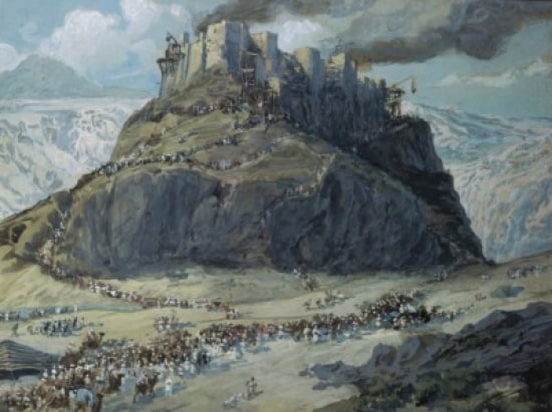 The Conquest of the Amorites James J Tissot (1836-1902 French) Jewish Museum New York Canvas Art - James Tissot (18 x 24)