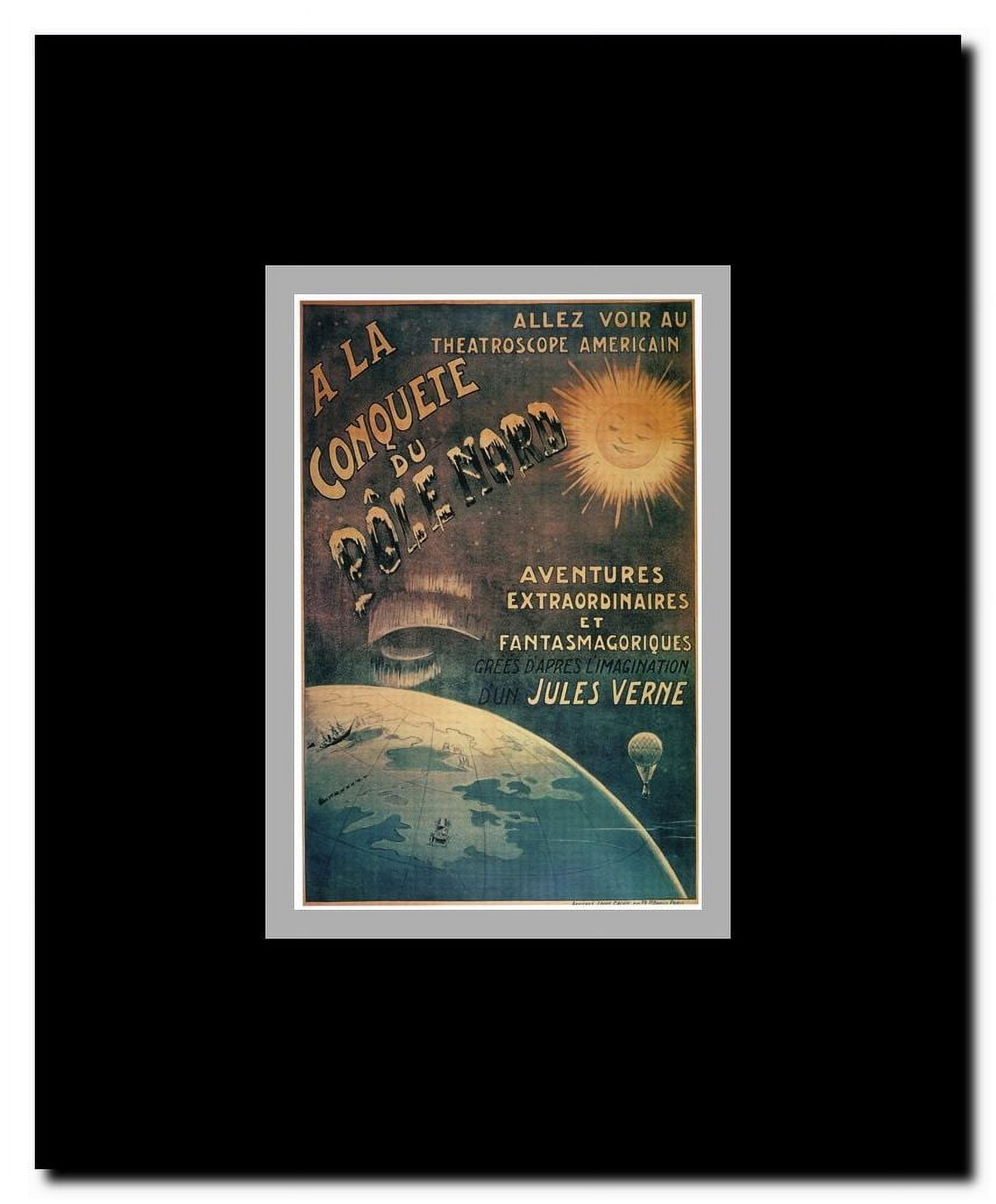 The Conquest of the Pole Framed Movie Poster
