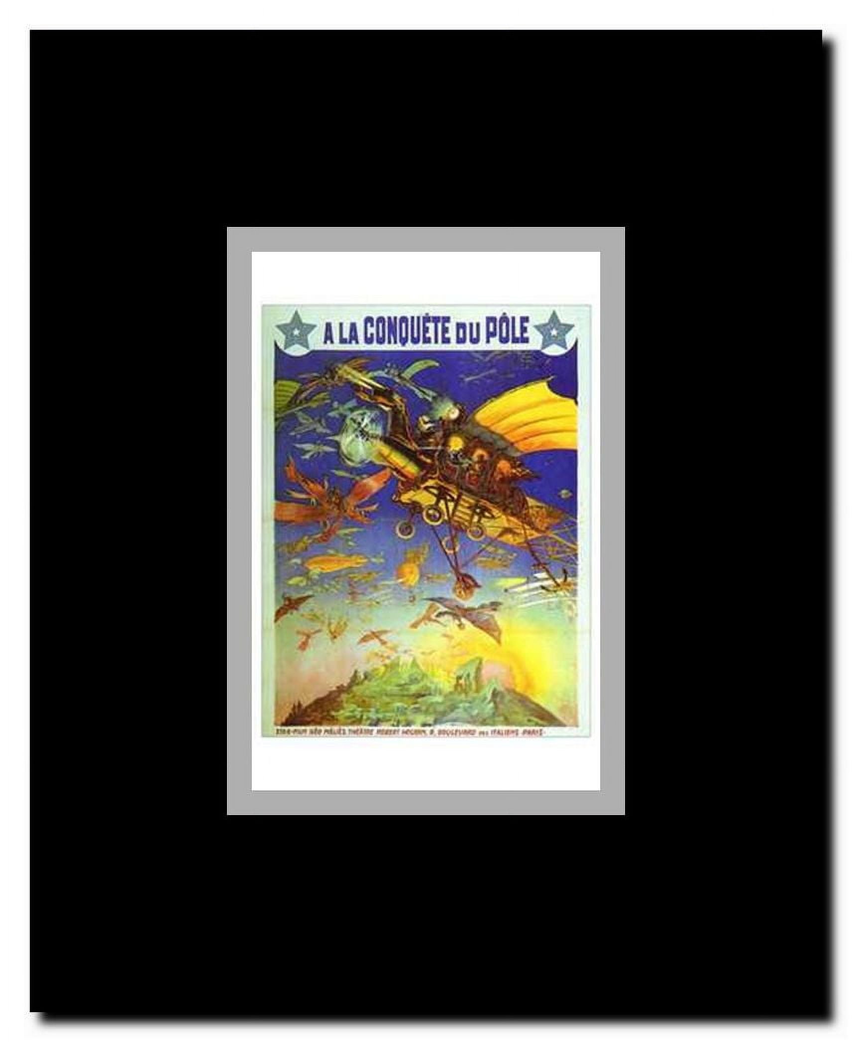 The Conquest of the Pole Framed Movie Poster