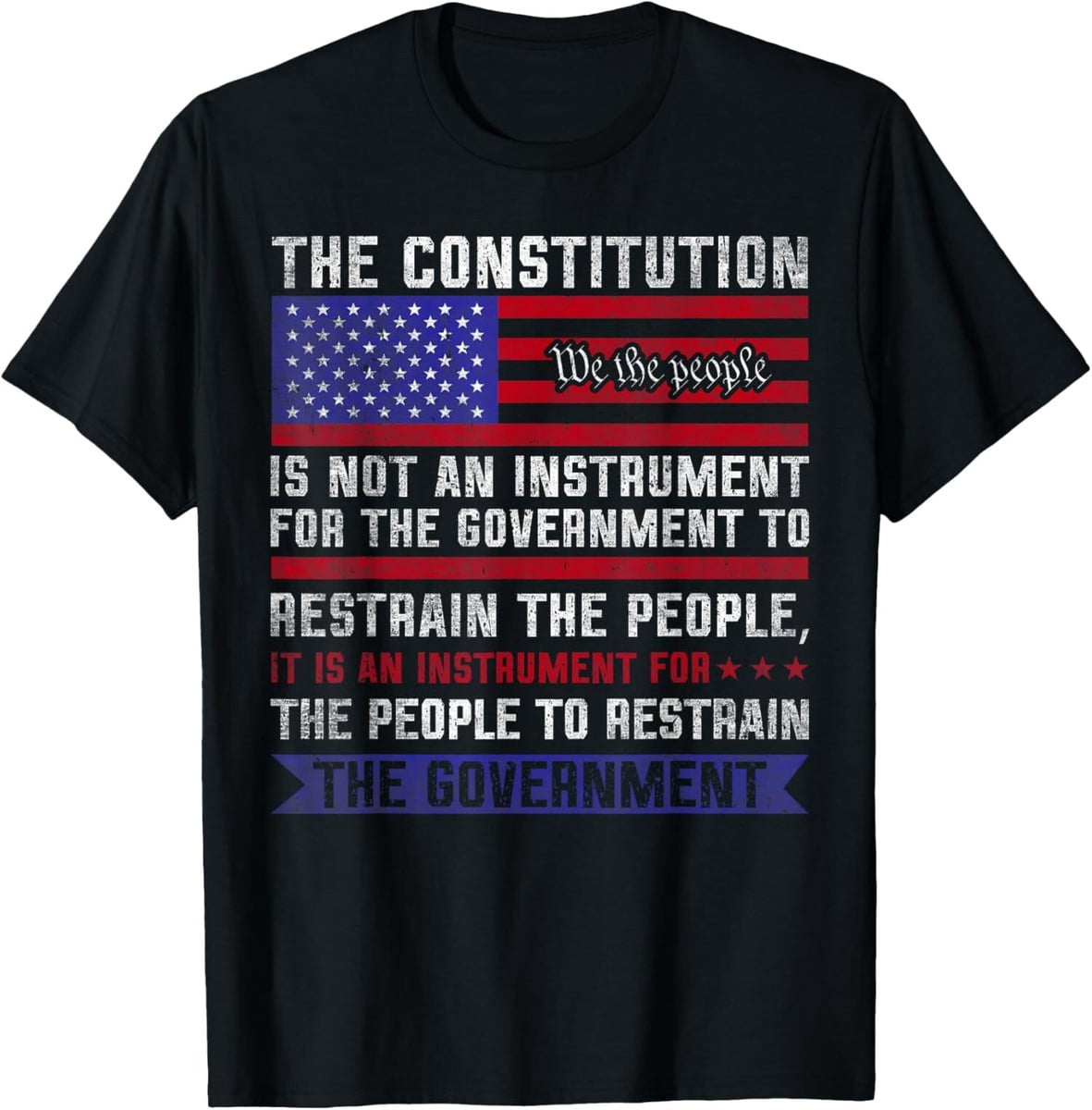 The Constitution Is An Instrument Flag T-Shirt - Walmart.com