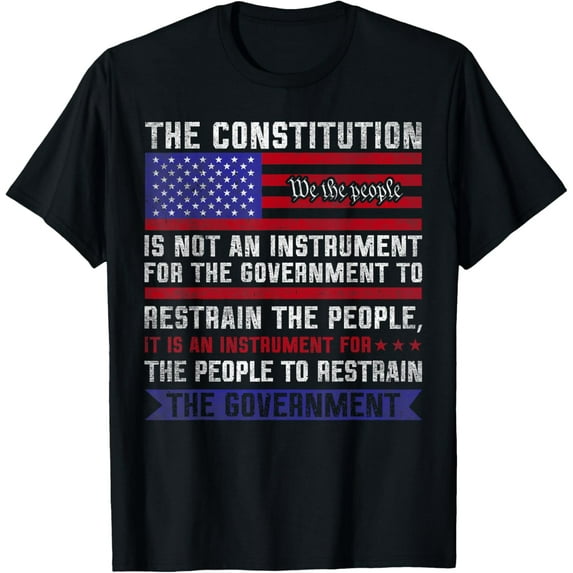 The Constitution Is An Instrument - US Patriotic T-Shirt