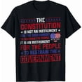 thumbnail image 1 of The Constitution Is An Instrument US Patriotic USA Art Graphic Tee Shirt Top,for men & women up to 5XL, 1 of 2