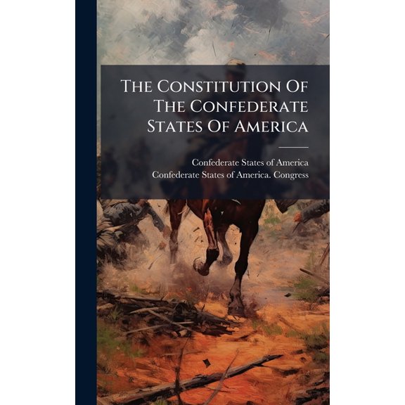 The Constitution Of The Confederate States Of America, (Hardcover)