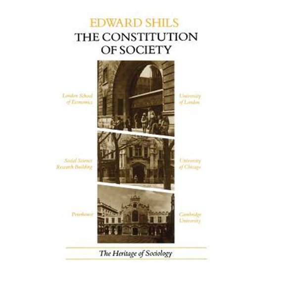 Pre-Owned The Constitution of Society (Paperback) 0226753298 9780226753294