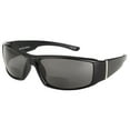 thumbnail image 1 of "The Contender" Polarized Full Frame Sport Wrap Bifocal Sunglasses for Men and Women - Smoke - 1.75, 1 of 5