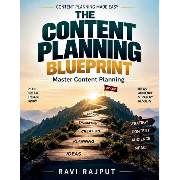 The Content Planning Blueprint: Content Strategy Framework Content Creation Mastery Content Calendar Builder Online Cont, (Paperback)
