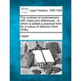 thumbnail image 1 of The Contract of Endorsement: With Notes and References: To Which Is Added a Practical Form for a Notice of Dishonor from Chitty. Paperback, 1 of 1