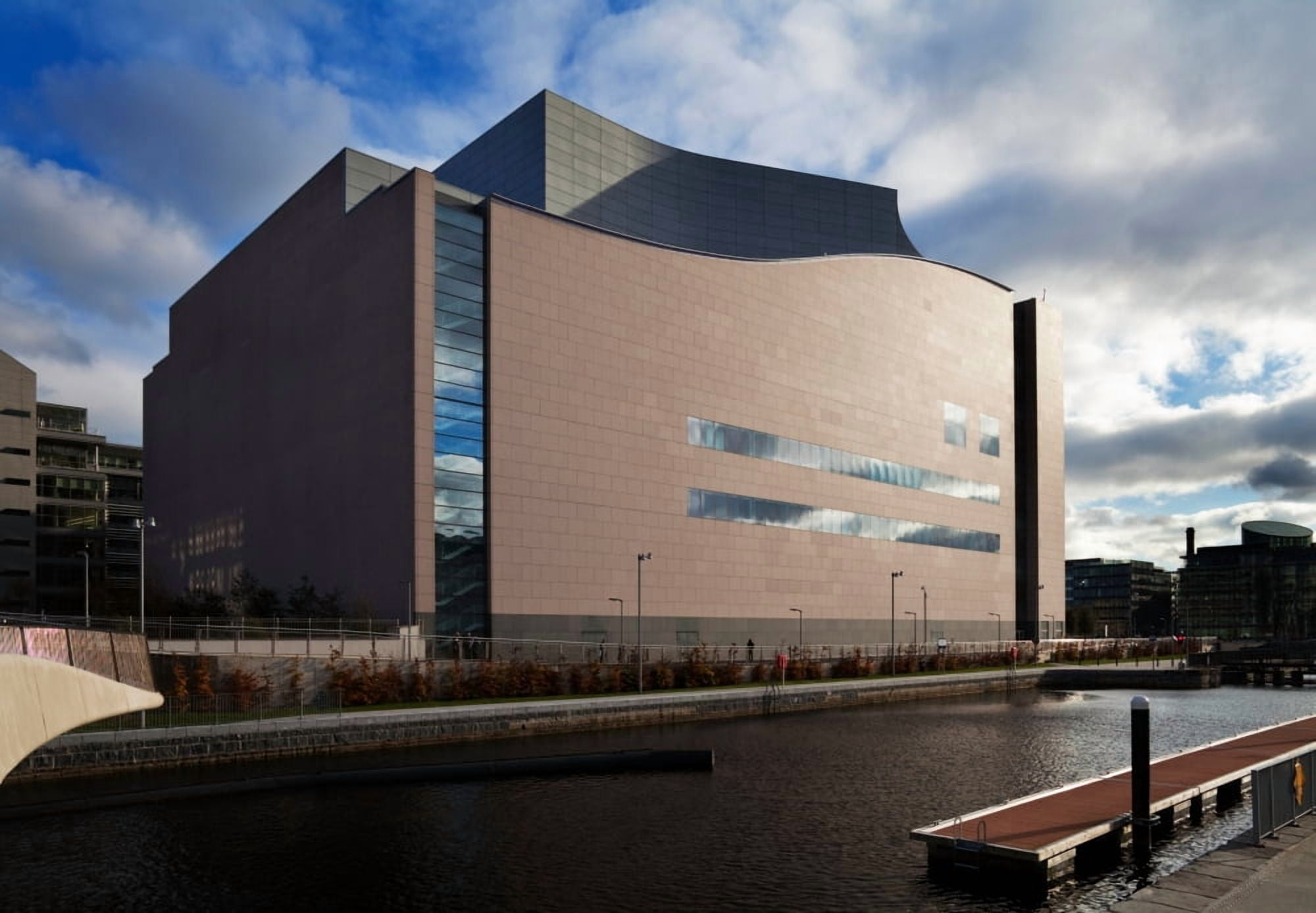 The Convention Centre Dublin Dublin Ireland Canvas Art - Panoramic Images (24 x 18)