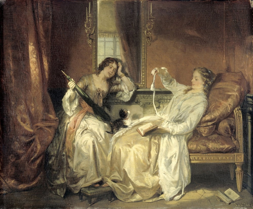 The Conversation Canvas Art - (36 x 24)