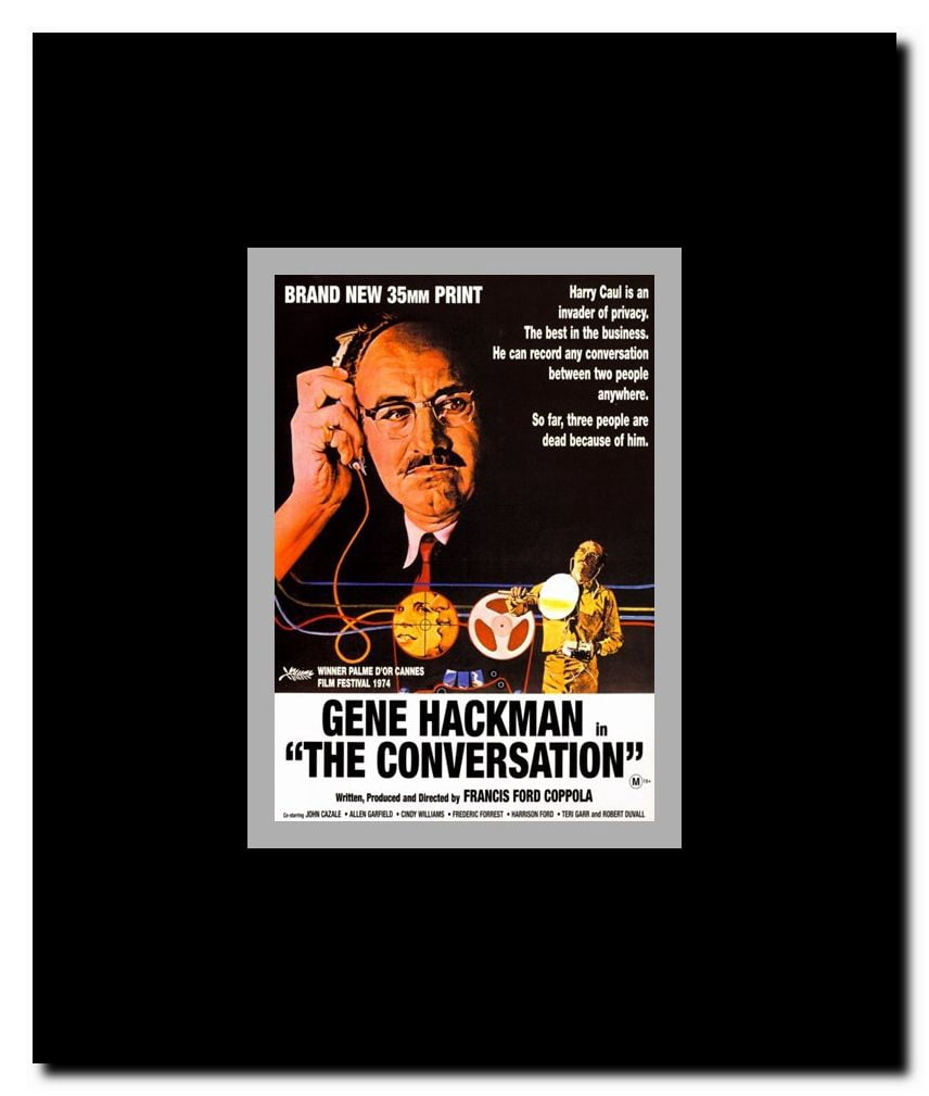 The Conversation Framed Movie Poster