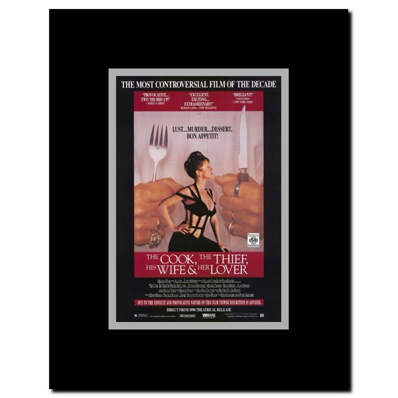The Cook the Thief His Wife & Her Lover Framed Movie Poster