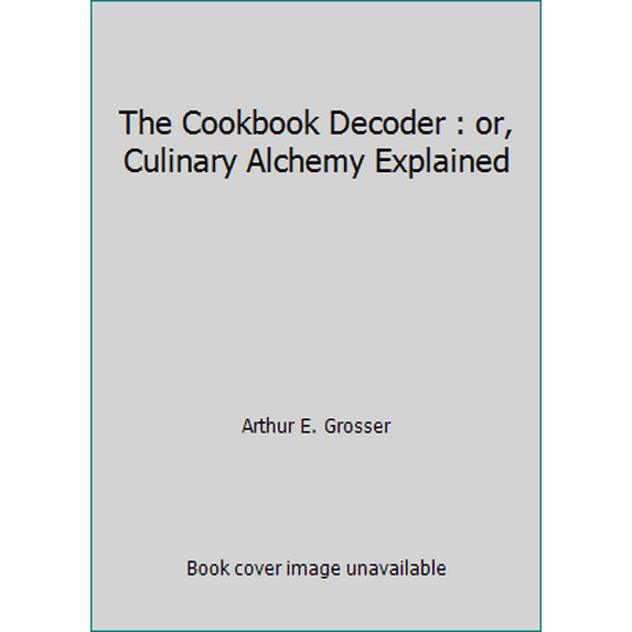 Pre-Owned Cookbook Decoder (Mass Market Paperback) 0446306053 9780446306058