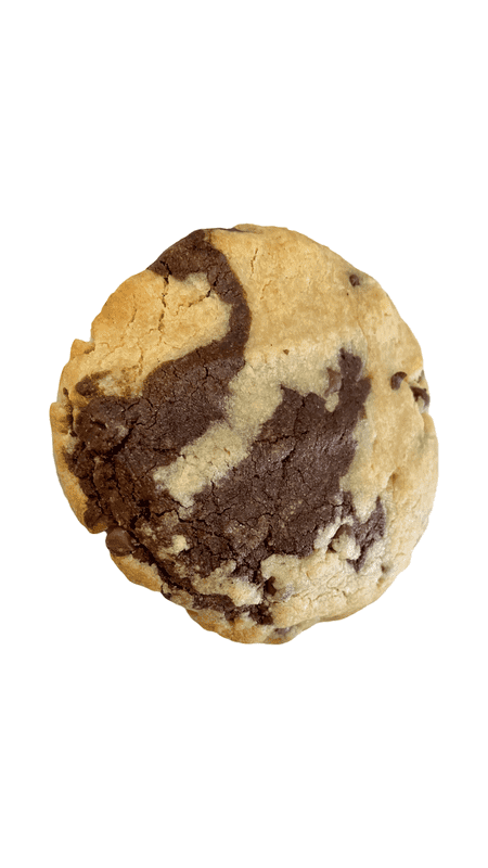 The Cookie Crave Chocolate Chip Stuffed Brownie Cookies, Vegan, Dairy-Free, 6PK, 3 oz