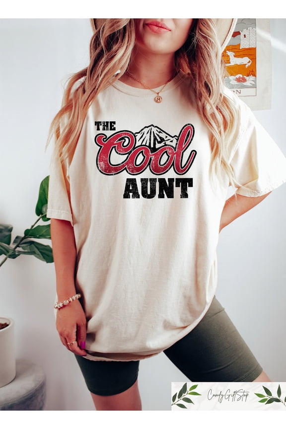 The Cool Aunt T-hirt, Aunt Gift, Fantastic Sister Shirt, Cool Aunt Tee, The Cool Aunt T-Shirt