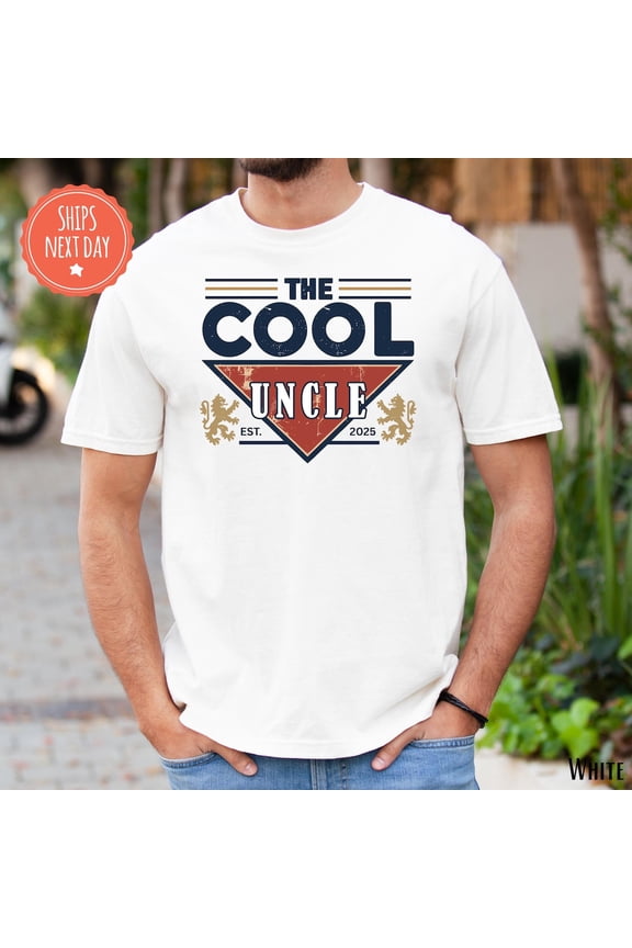 The Cool Uncle Shirt - New Uncle Tshirt - Pregnancy Announcement Shirt For Uncle - Uncle Tee - Uncle To Be Shirt - For Uncle