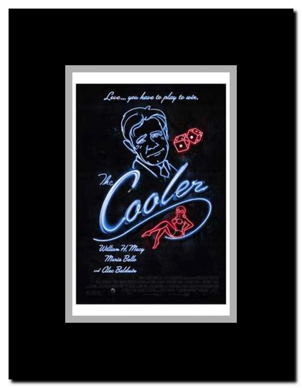 The Cooler Framed Movie Poster