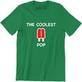 thumbnail image 1 of The Coolest Pop - Funny Fathers Day Daddy Gift Idea Men's T-Shirt, 1 of 4
