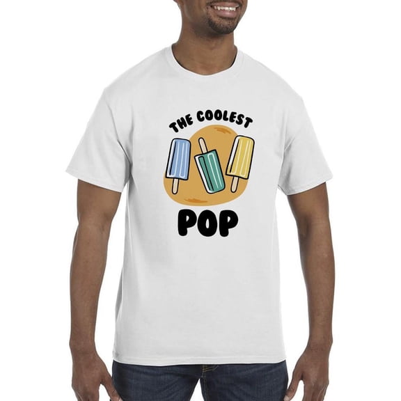 The Coolest Pop T-Shirt Men -Smartprints Designs, Male 4X-Large