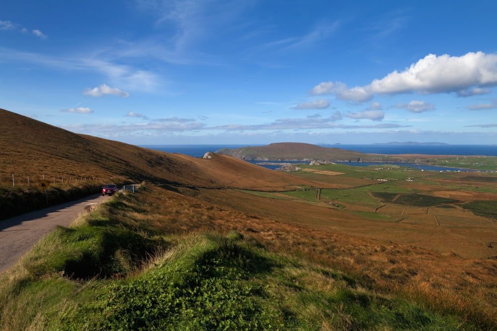 The Coomanaspig Pass Overlooking Portmagee The Ring of Kerry County Kerry Ireland Canvas Art - Panoramic Images (36 x 12)