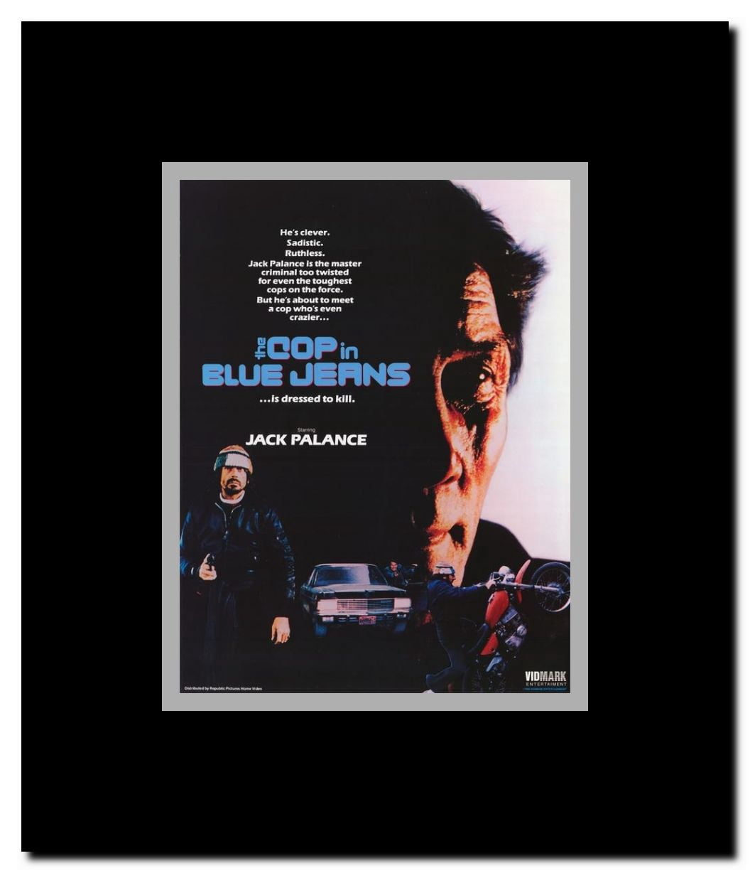The Cop in Blue Jeans Framed Movie Poster