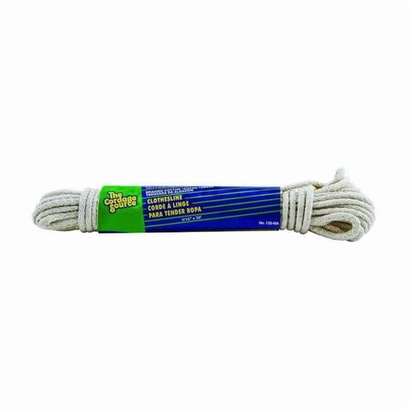 Rope,Cotton,3/16in Dia,50 ft. 13S-WA