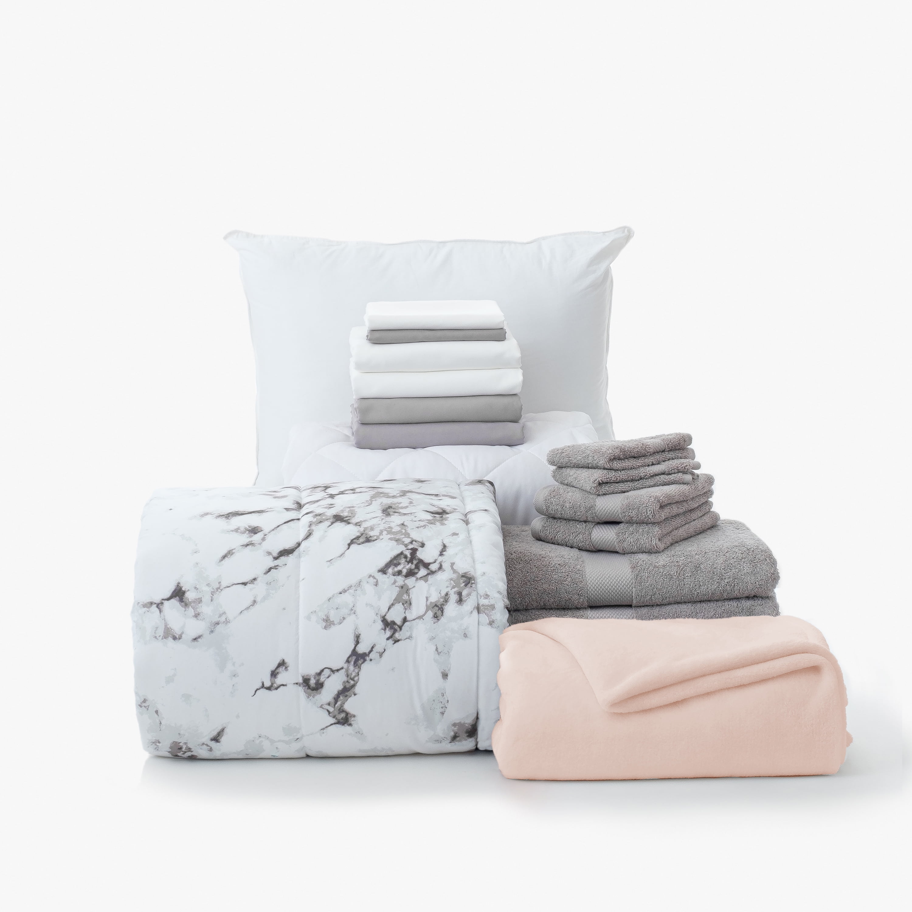 The Core Dorm Essentials Value Pack in Nita, 16Piece College Dorm