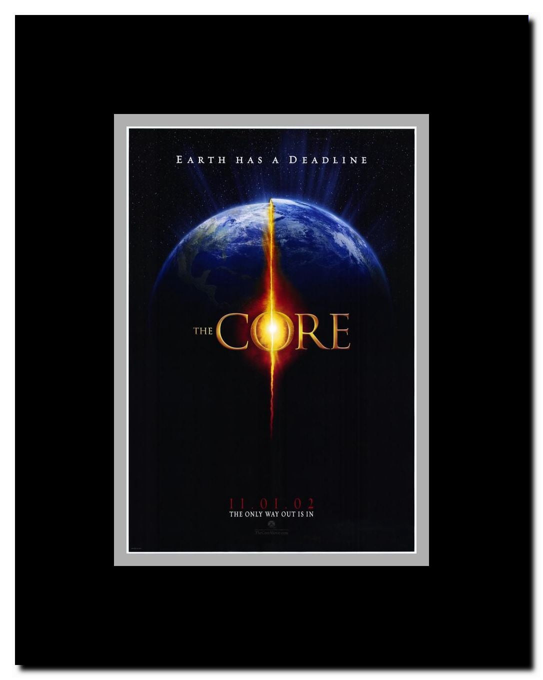 The Core Framed Movie Poster