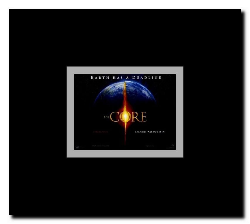 The Core Framed Movie Poster