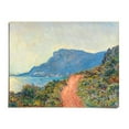thumbnail image 1 of The Corniche of Monaco c. 1884 - Claude Monet - 8x10 - Wall Art Print - UNFRAMED, 1 of 1