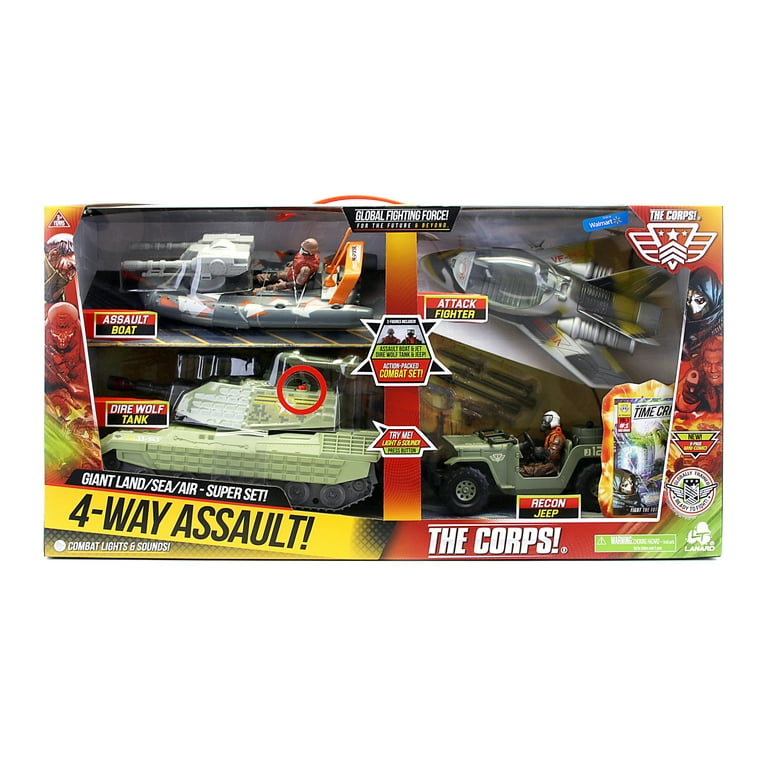 The Corps Combat Strike - 4-Way Assault Set - Walmart.com
